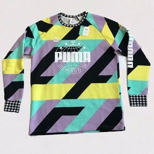 Puma x Diamond Multicolored Sweatshirt Medium